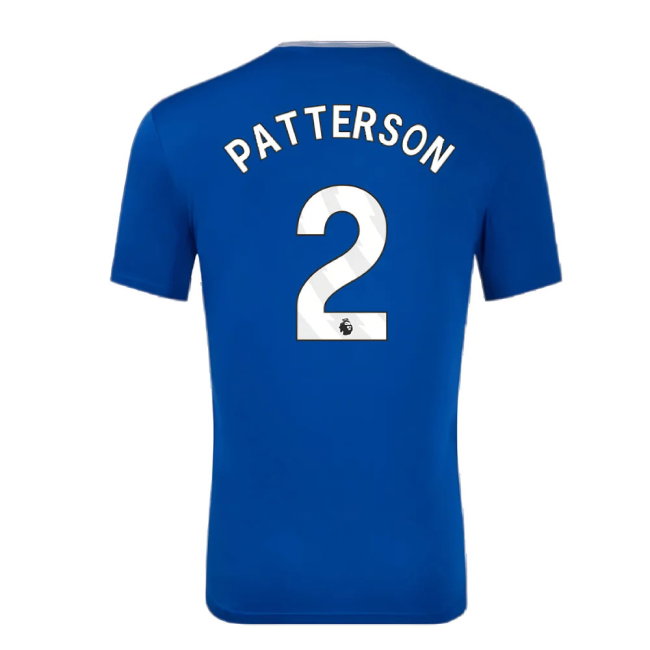 2024-2025 Everton Home Shirt (Patterson 2)-SoccerKits Hub | Buy Soccer Jerseys Online